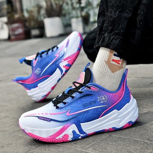 Boys and Girls Basketball and Running Shoes, Breathable Indoor & Outdoor Athletic Fashion Sneakers, Comfortable Footwear3
