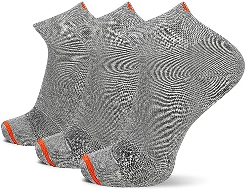 Merrell Cushioned Cotton Ankle, Gray Heather, Medium