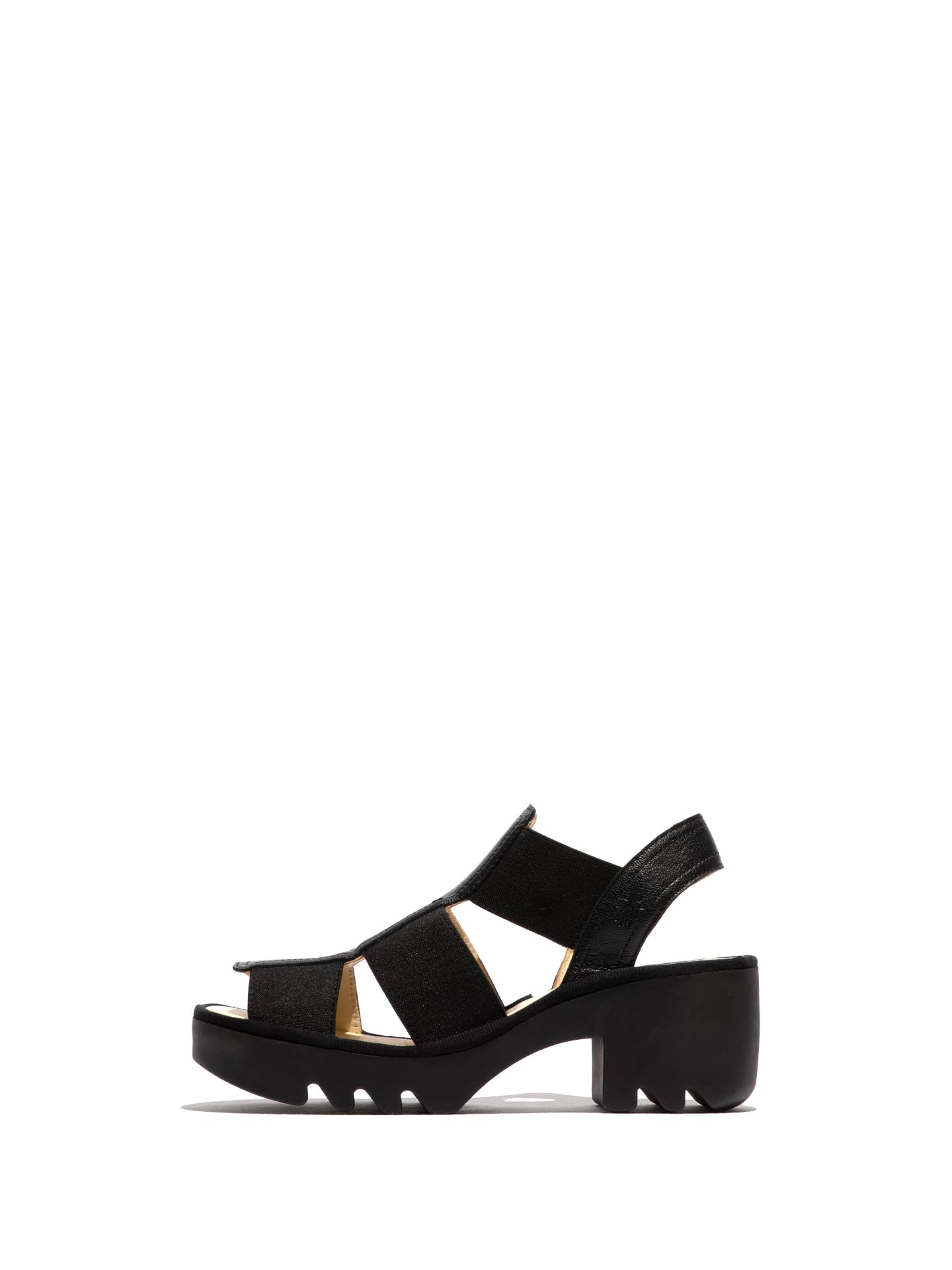 Fly London TEEV615FLY, Sandal Women's Fashion Shoes, BLACK, 3