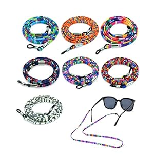 Cordon à Lunettes Ajustable, 7 Coloris Tendance (Occasion Très Bon)
