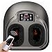 Arealer Foot Massager with Heat, Shiatsu Massager with Air Compression, 5 Mode for feet, with Remote Control & LCD Display, Shiatsu Massager for Blood Circulation & Insomnia, fit for Home & Office