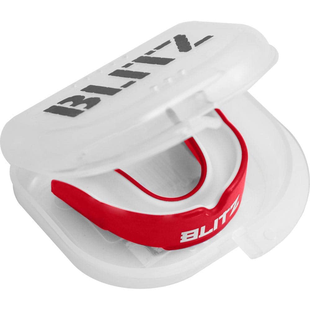 Blitz Double Layer Mouth Guard - Red