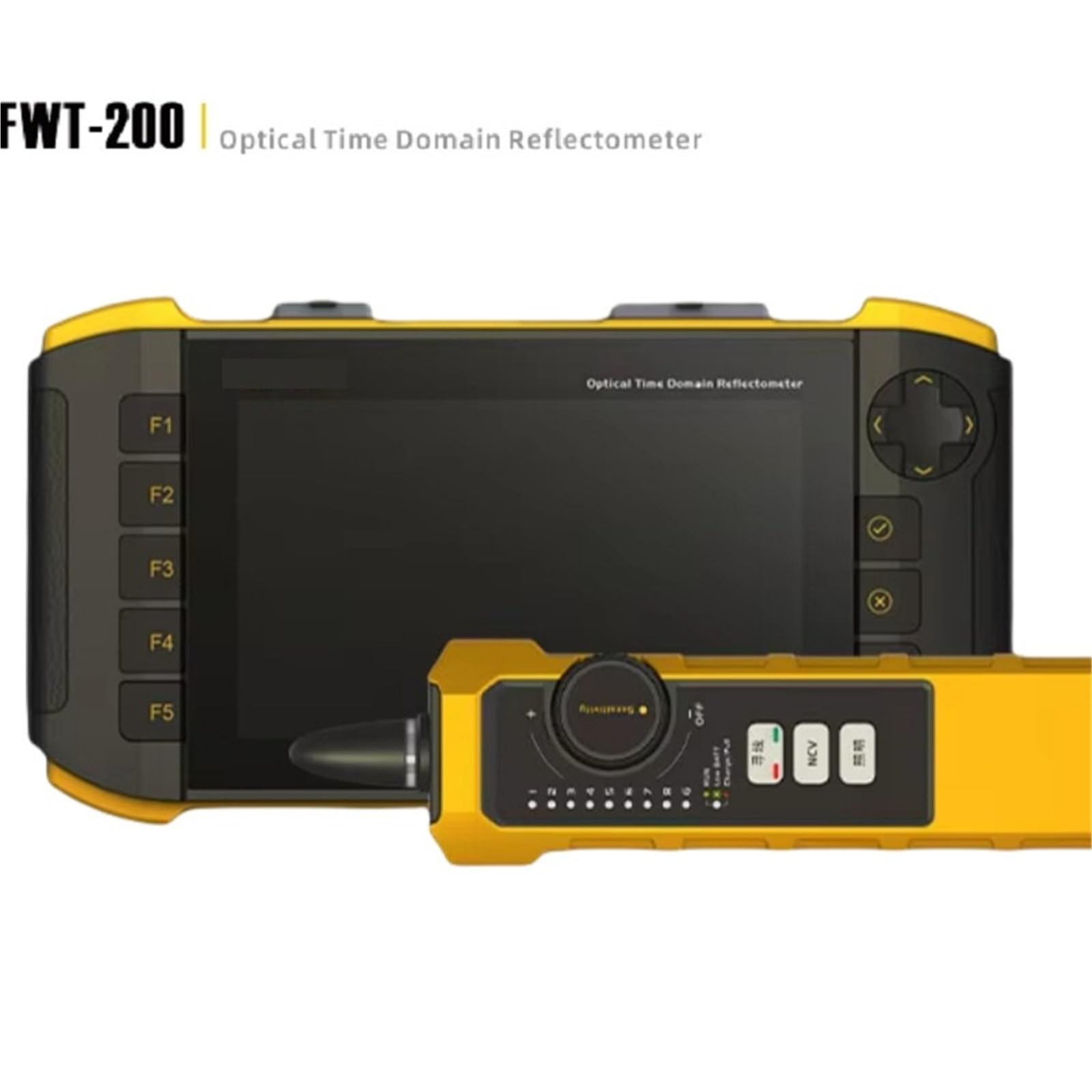 Mini OTDR Testeur de Fibre Optique Actif en Direct 1610 nm 20 DB Réflectomètre Optique Écran Tactile IOLA OPM VFL Carte des événements(UPC Port)