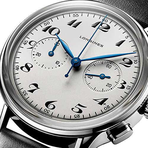 Longines Heritage Classic Chronograph 1946 Automatic Silver Dial Men's Watch L2.827.4.73.03