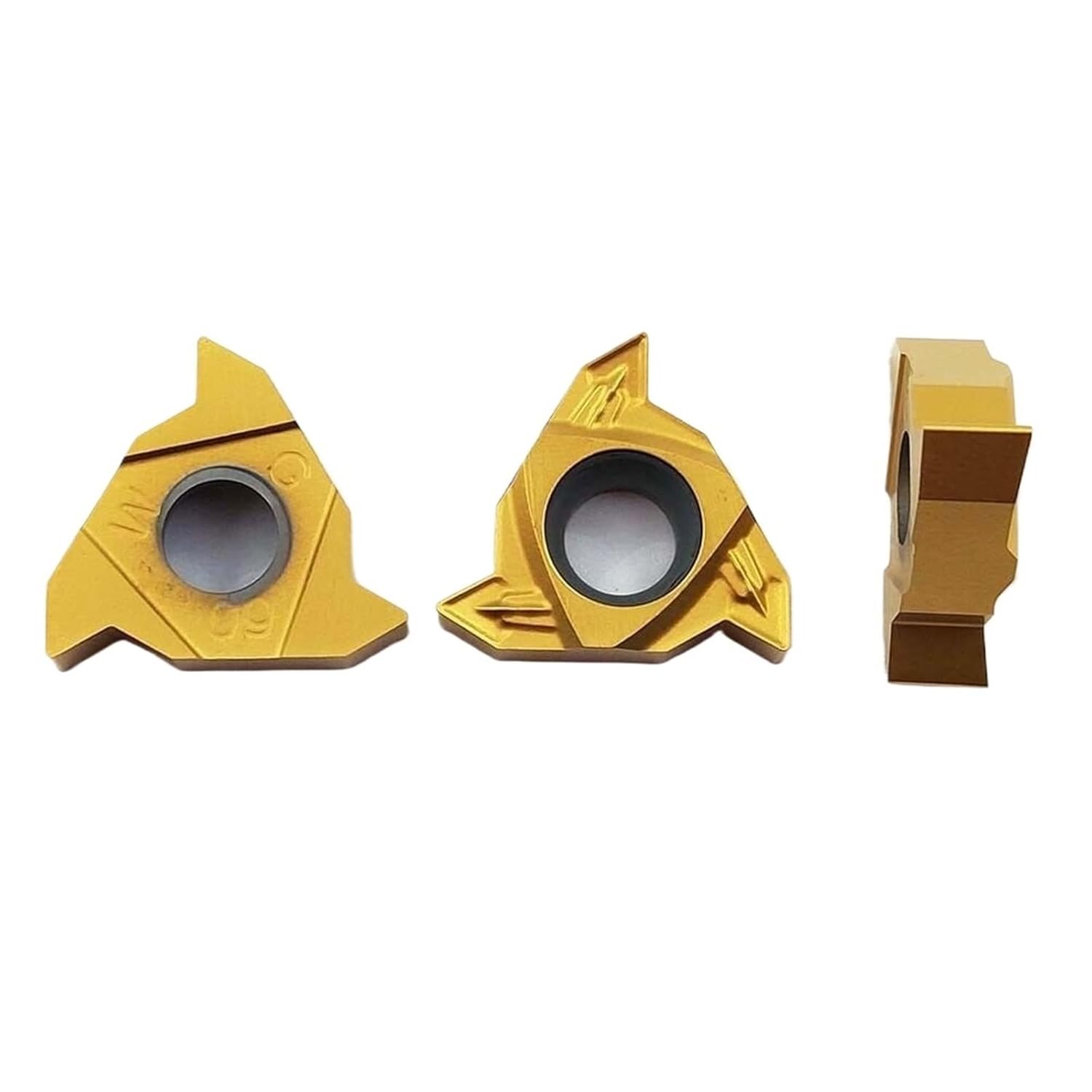 Lathe bits Cutter Inserts 10 Pieces RT16.01W-G60P YBG201 Thread Turning Insert milling Cutter Carbide