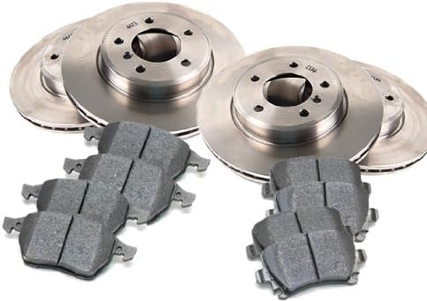 OE Replacement Direct Fit Brake Kit Compatible for 2005-2008 PONTIAC GRAND PRIX GXP - 5.3L V8 Front and Rear Brake Pads and Brake Rotors
