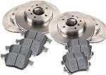 2004-2005 MAZDA 3 2.3L Front and Rear Brake Pads and Brake Rotors OEM Replacement Direct Fit Brake Kit