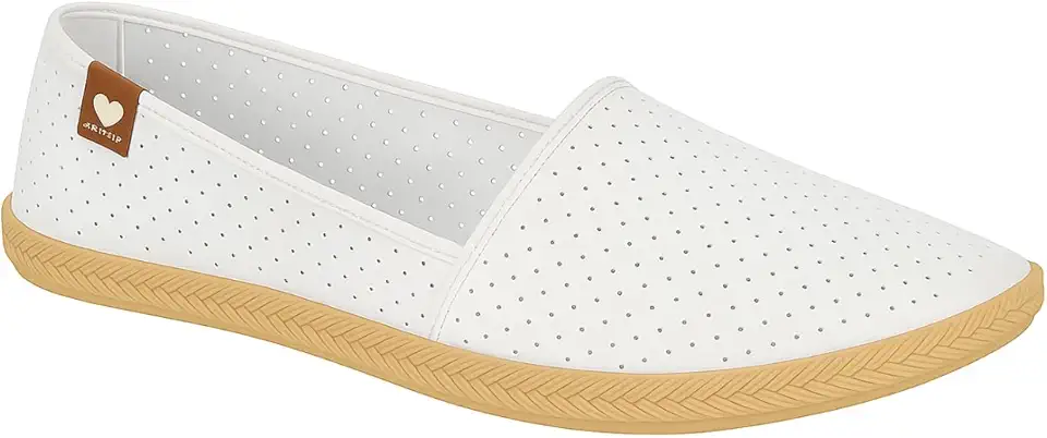 Sapatilha Feminina Moleca Alpargata Microperfuros 5287.210 - Original