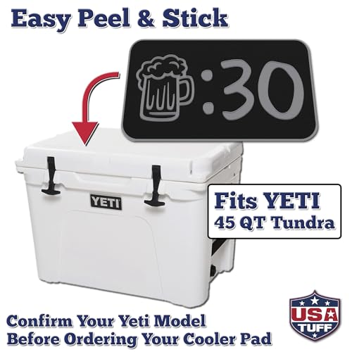 Image of USATuff SeaDek EVA Mat Cooler Pad fits YETI | Peel & Stick Application | Non Slip Comfort Accessories