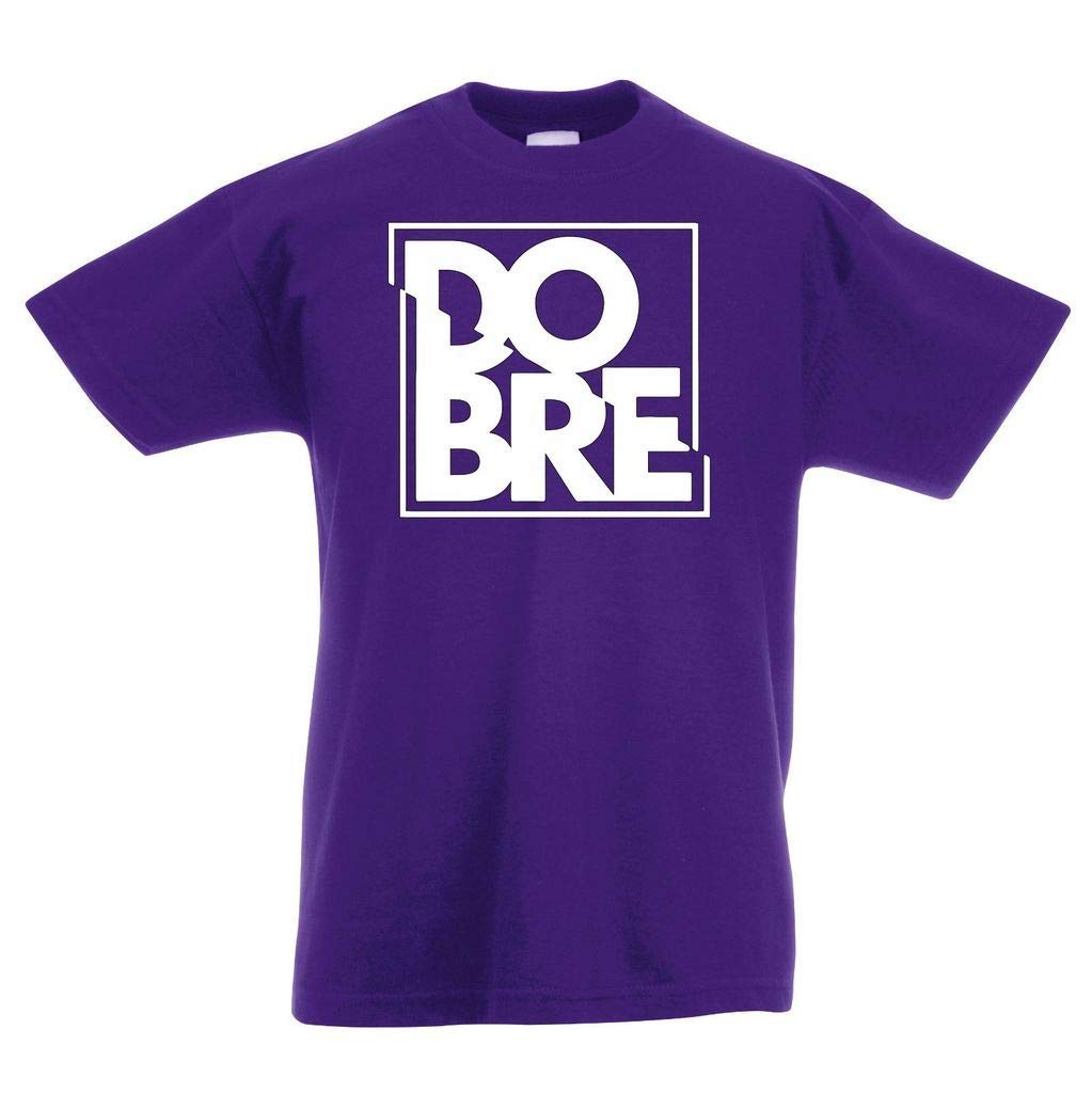 DCG PRINTWEAR Boys Girls Kids Childs Dobre Brothers T Shirt YouTube Youtuber Jumper Jumping Top 9-11 Years Purple