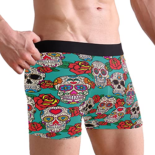 Pizza Shark Mens Boxer Briefs Underwear Breathable Stretch Boxer Trunk with Pouch2