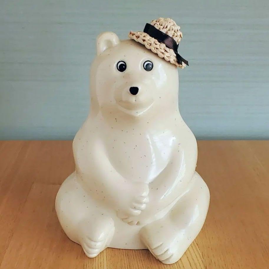 【オーダーページ】しろくま貯金箱＊ひまわりの首飾り・麦わら帽子 オーダーページ】しろくま貯金箱＊ひまわりの首飾り・麦わら帽子