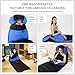 Rectangular Heated Sleeping Bag Envelope Style 5 Heating Areas Sleeping Bags for Adults 3 Adjustable Heating Levels Cold Weather Sleeping Bag for All Season Hiking