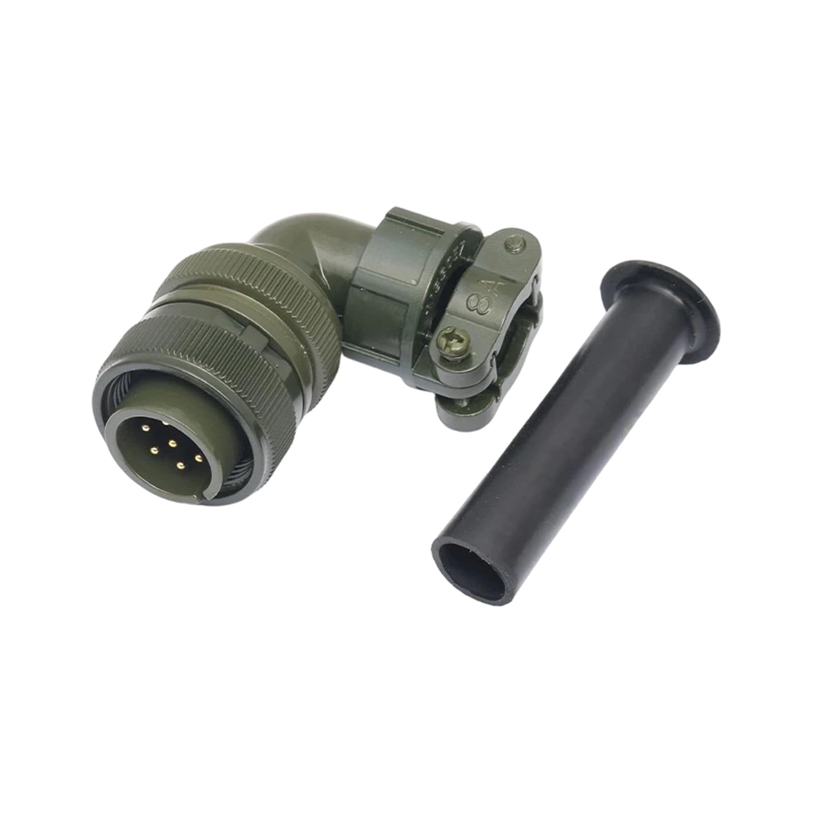MS5015 Connector Aviation Plug Socket 7Core with Highly Conductivity Copper Components Vibrations Resistance Link