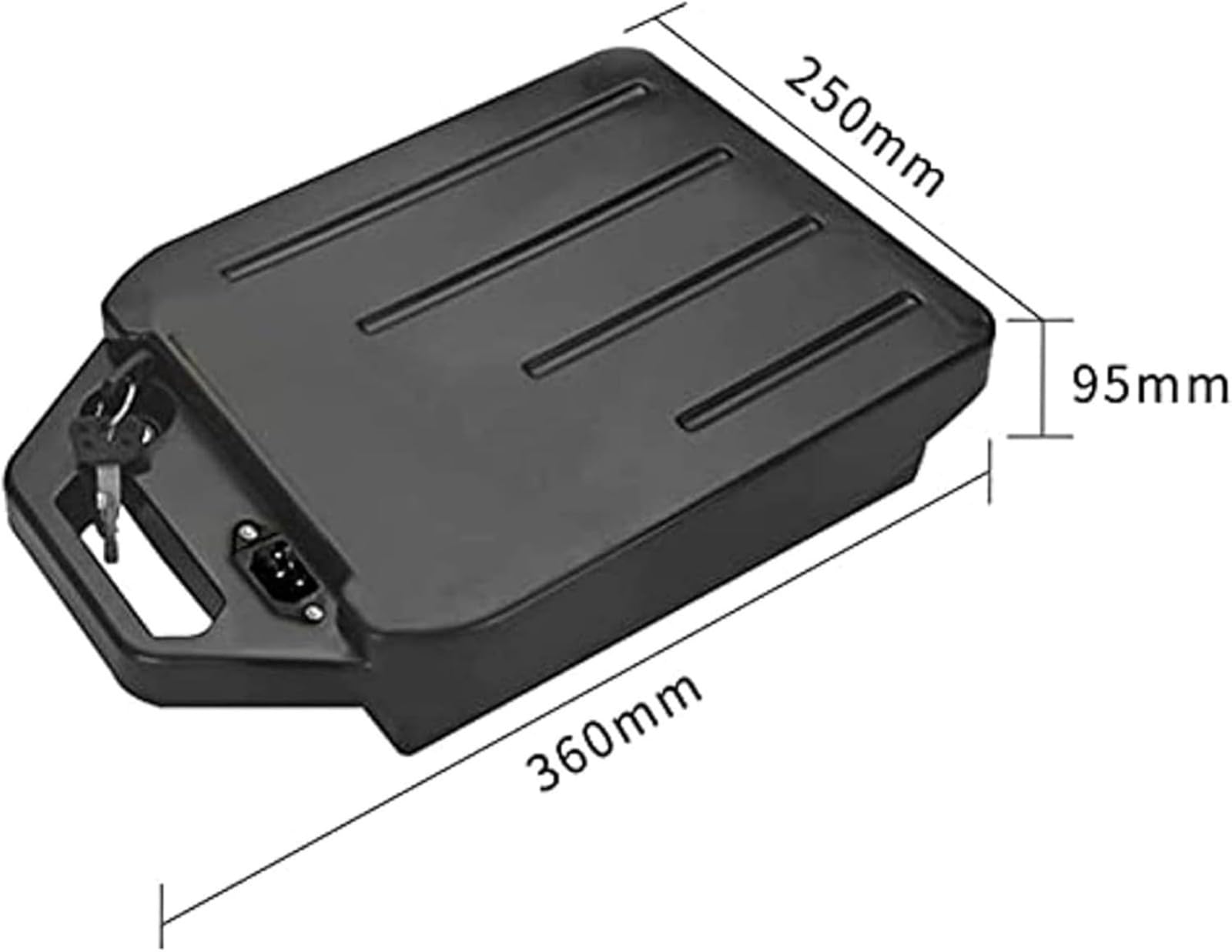 60V 20Ah/25Ah/30Ah Batteria Per Monopattino Elettrico/Bicicletta, 60V Batteria Per Monopattino Elettrico, Con Caricabatterie, Per Motore Da 1000W 500W 200W 60V,25Ah