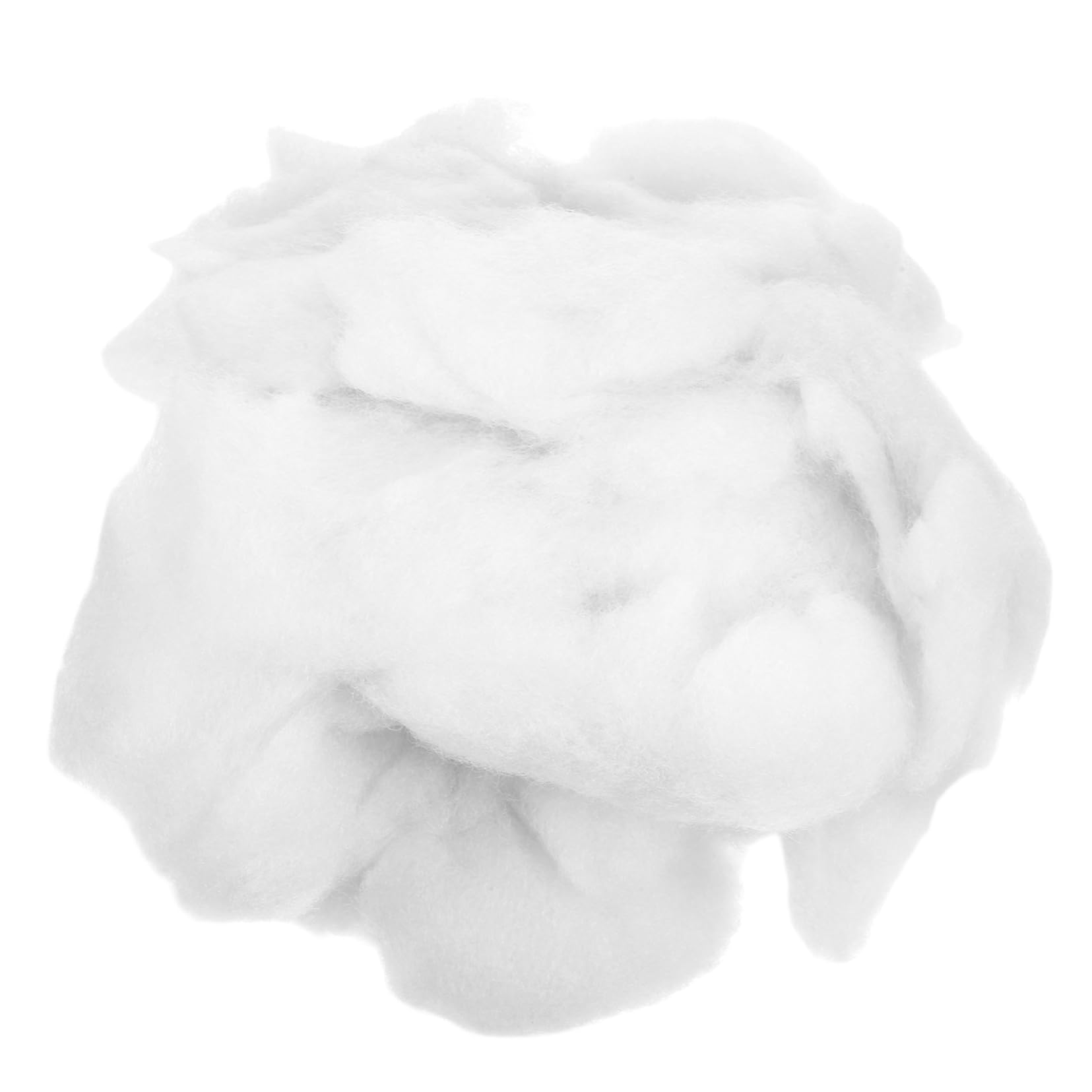 ULDIGI Plush Doll Stuffed Animal Filling Cotton Pillow Fluff for Crafts Couch Man Decor Christmas Village