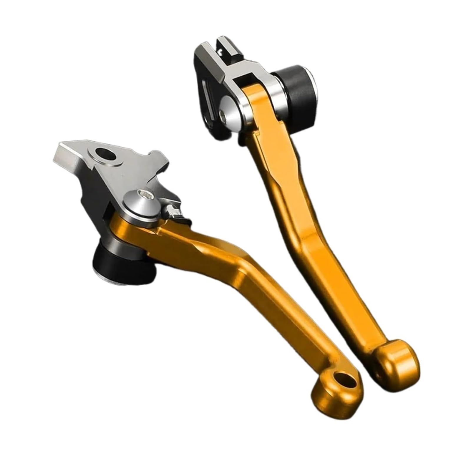 Palancas de freno baoquan de aluminio dorado de alta resistencia para motocicleta XTZ250