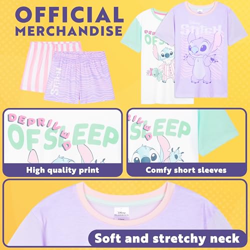 Get Trend Girls Pajamas 2 Pack Short Sleeve Cute PJs Kawaii Pajamas for Kids Teens4