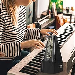 Cantus Métronome mécanique avec avertissement sonore sans piles 350 Black - Les Beatles, Paul McCartney, John Lennon, RIngo Starr, George Harrison Cantus Métronome mécanique avec avertissement sonore sans piles 350 Black – Image 6