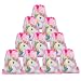 DRAGONFLYDREAMS 12 Pack Unicorn Bags Cute Drawstring Party Bag for Unicorn Party Supplies