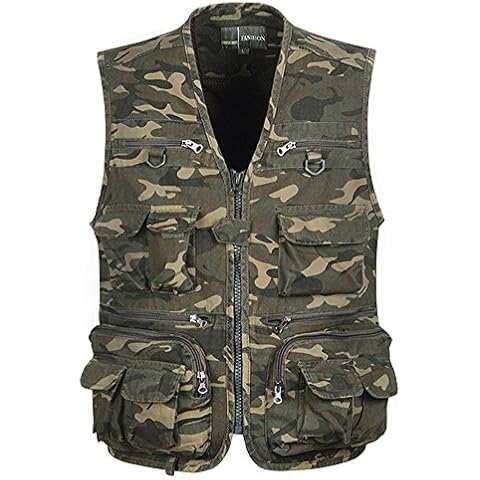 Chaleco Multi-bolsillos Idopy Camuflaje Cover