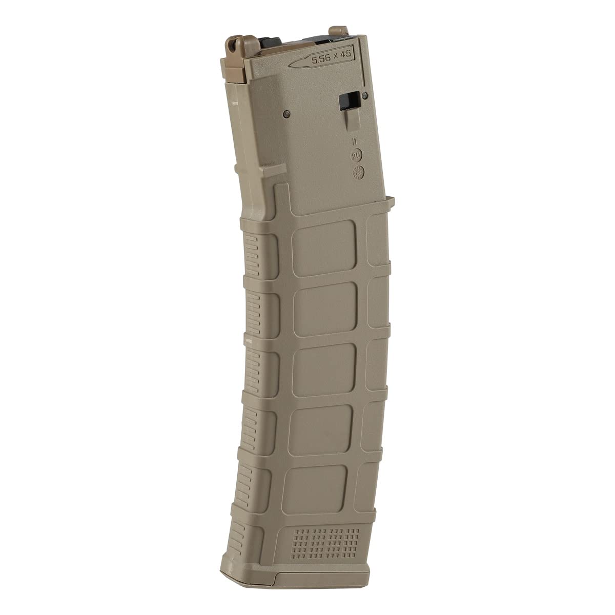 Pマグ GEN M3 タンカラー ガスブロ マガジン 2個セット FALCON TOYS製 東京マルイ MWS用 MAGPUL P-MAG GEN M3タイプ