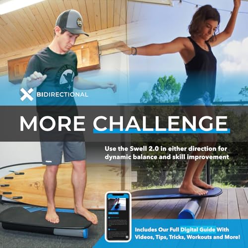 Image of Revbalance Swell 2.0 - Surf & Paddle Balance Board Trainer