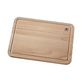 ZWILLING Tabla de cortar de madera de haya, tabla de cortar de madera, 35 x 25 x 2 cm, Beech, Talla única, estrellas y rayas