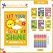 Cinrobiye 24 Set Bible Coloring Books With 24 Stacking Crayons Set Christian Holiday Activity Coloring Book Religious Party Favors Gift Prizes Goodie Bags Fillers Stuffers for Sunday School Church