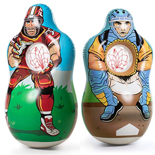 Luxy Float Inflatable 2-in-1 Football Target Set for Children Fun