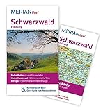  MERIAN live! Reiseführer Schwarzwald Freiburg: MERIAN live! - Mit Kartenatlas im Buch und Extra-Karte zum Herausnehmen