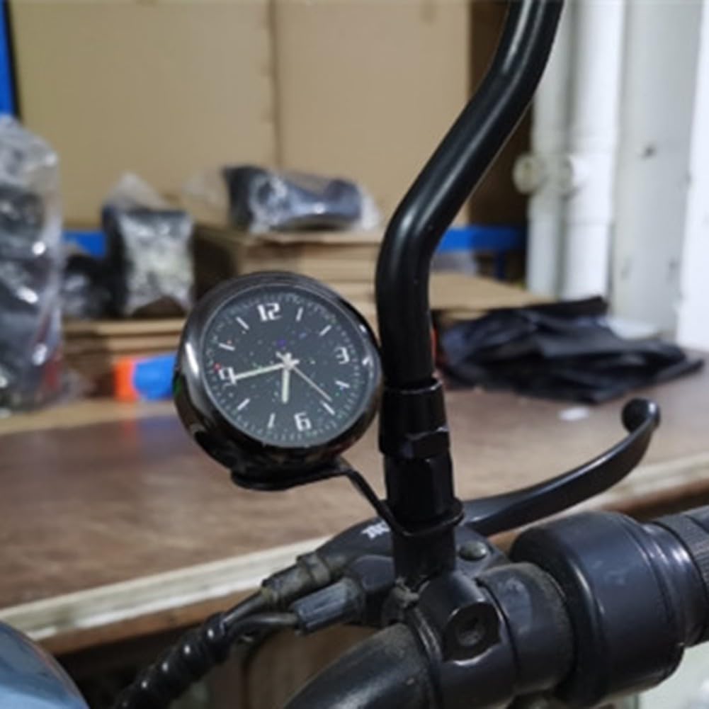 Passend für Motorrad-Lenkeruhr für alle Motorräder mit Installation