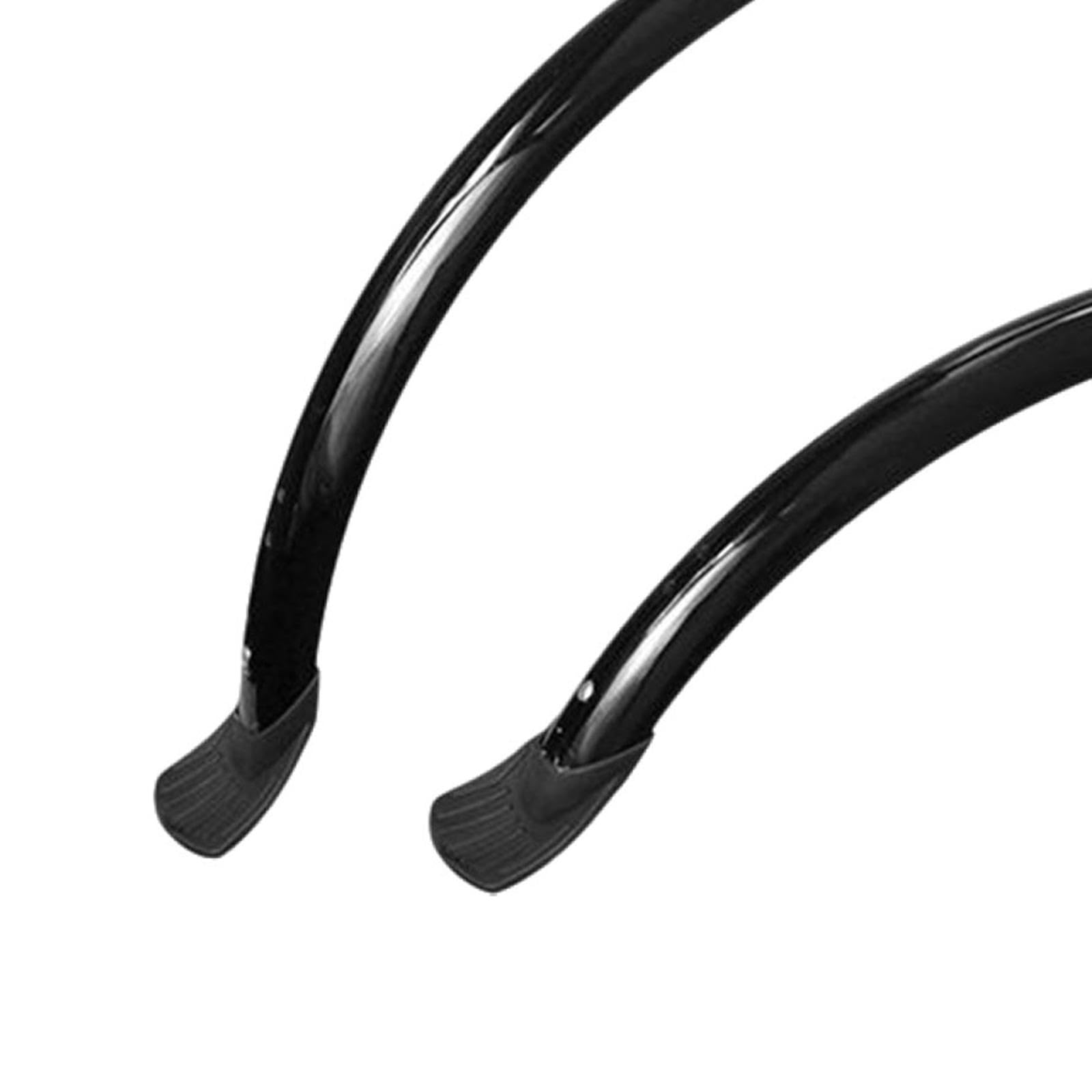 Parafanghi per Bici Guardie Antifango a Montaggio Rapido Set Completo Anteriore E Posteriore Leggeri E Robusti in PVC Adatto per Bici da Città E Pend