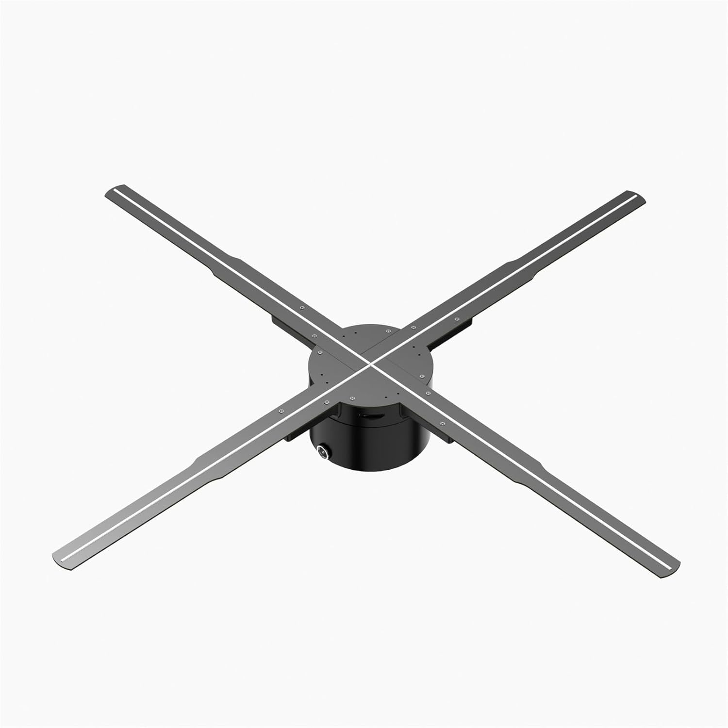 62-65cm 3D Hologram Fan WiFi Holographic Projector Advertising Display Light HD for Stores Bars Party Xmas Widely Applicable(65cm)