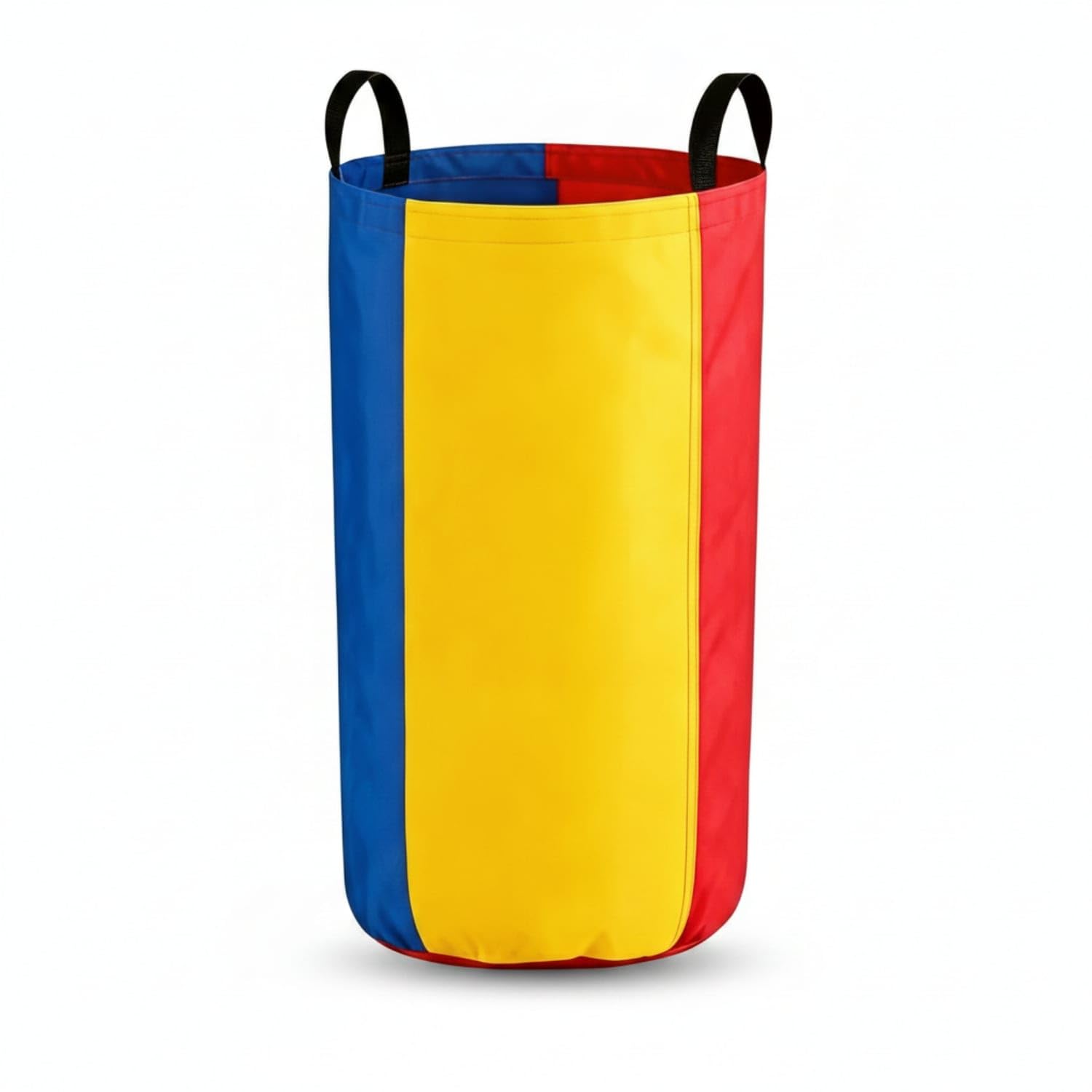 Strapping Handles Oxford Cloth Jumping Sack Open Top Children's Jumping Sack Stitched Construction for Parent-Child Games, Sensory Training, L, Tricolor-image-38