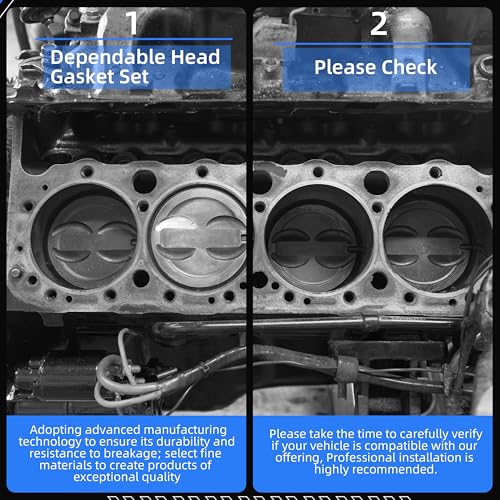 Image of Head Gasket with Bolt Set & Engine Timing Chain Kit with Water Pump, 2ZR-FE 1.8L L4, for Toyota Prius 2010-2013, for Toyota Prius V 2012-2013, for Lexus CT200H 2011-2013, HS26515PT, AW6351, TK928