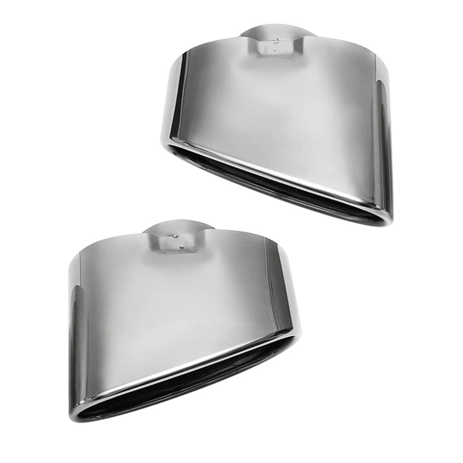 Tubo Scarico Auto Per BMW Per X5 E70 2000 2001 2002 2003 2004 2005 2006 2007-2016 2 Pezzi Terminale Di Scarico Doppio In Acciaio Inossidabile Cromato