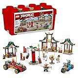 LEGO Ninjago Caja Ninja de Ladrillos Creativos para Almacenamiento, Regalo para Niños y Niñas de 5 Años o Más 71787