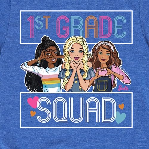 Barbie - Back to School - 1st Grade Squad - Toddler and Youth Short Sleeve Graphic T-Shirt3