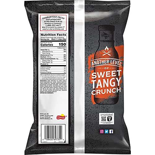 Doritos Tortilla Chips Sweet & Tangy Bbq, 9.25 Oz #TOP1