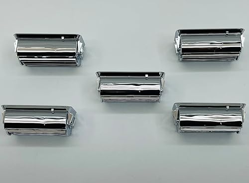 Miniatura 2 de Rejilla de ventilación de calefacción y AC clásica FLDRejilla de ventilación de tablero de plástico cromado