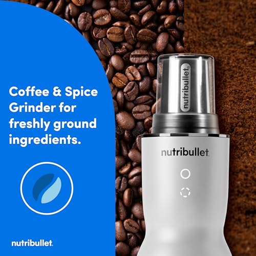 nutribullet Ultra Plus+ 3-1 Compact Kitchen System, 1200W Kitchen System with Blender, Food Processor, and Coffee and Spice Grinder, 32oz and 24oz Blending Cups, 2-Cup Food Processor, Pearl White - image 8