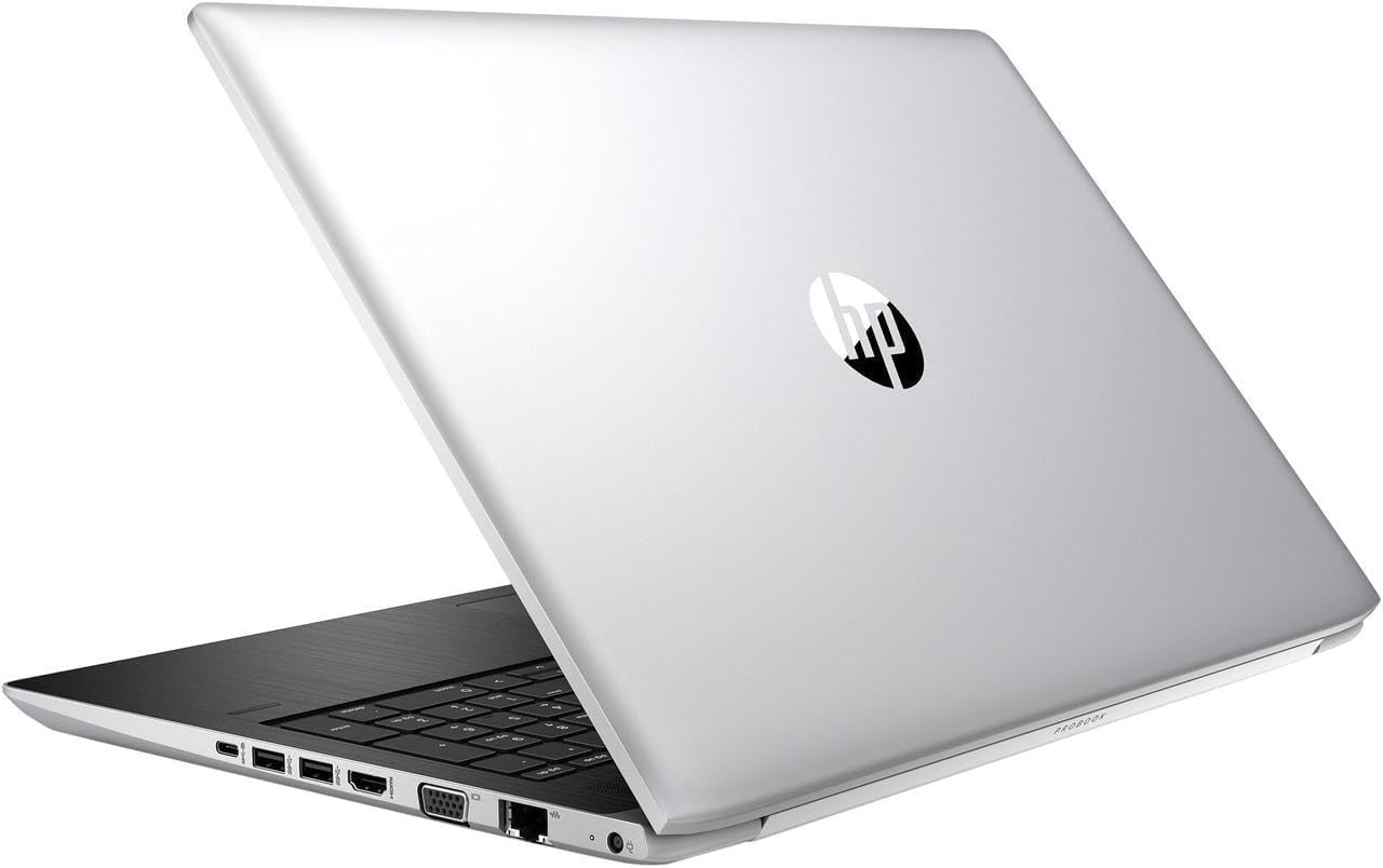 HP ProBook 450 G5 laptop aziendale, display FHD da 15,6 pollici (1920x1080), Intel Core i5-7200U, 8 GB di RAM, SSD da 256 GB, Tastiera QWERTY americana, Windows 11 Pro (Ricondizionato)