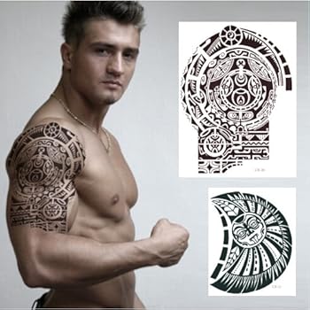 Amazon | [jiang] 防水テンポラリータトゥーペーパーステッカーDwayne