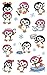 AVERY Zweckform 56791 Metallic Stickers, Pinguine, 18 Aufkleber