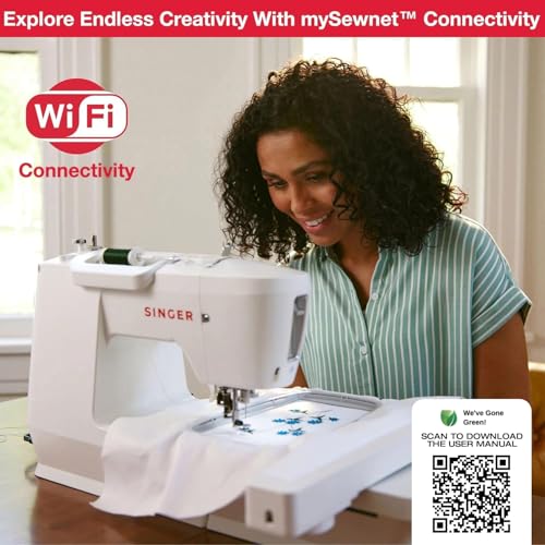 image for SINGER SE9180 Sewing & Embroidery Machine | 250 Built-in Stitches, 150
