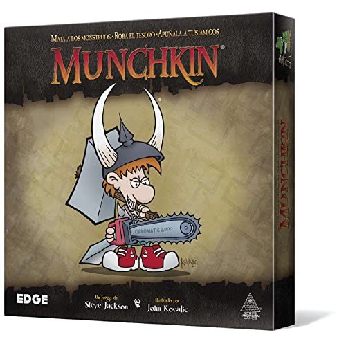 Edge Entertainment Munchkin MU01 Board Game, Spanish Version