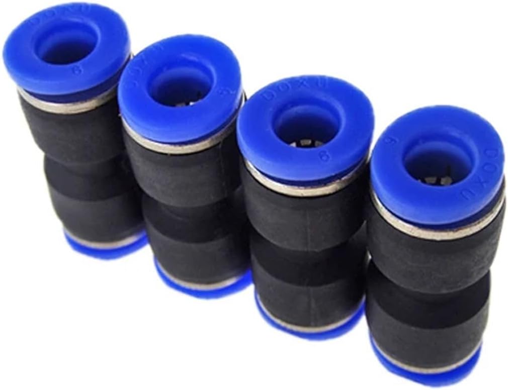 10PCS/lot Air Pneumatic Fittings Straight Push in Connectors Quick Fitting PU4 PU6 PU8 PU10 PU12 PU14 PU16(PU14 (10PCS))