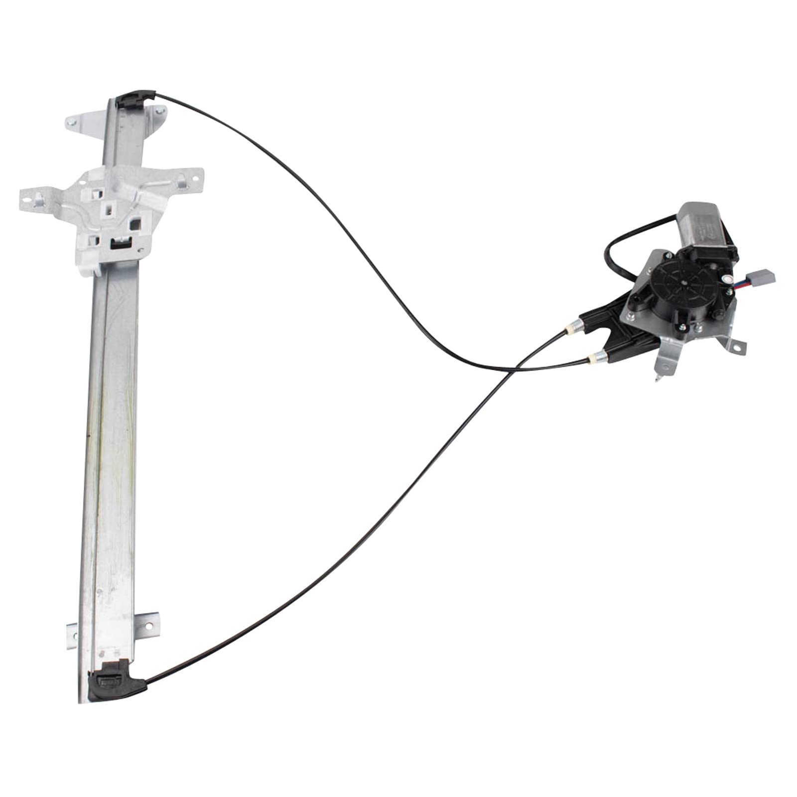 TRQ Front Driver Side Power Window Motor and Regulator Assembly Power | For 92-02 Ford E-150 Econoline 92-02 E-150 Econoline Club Wagon E-250 99-21 E-350 Super Duty