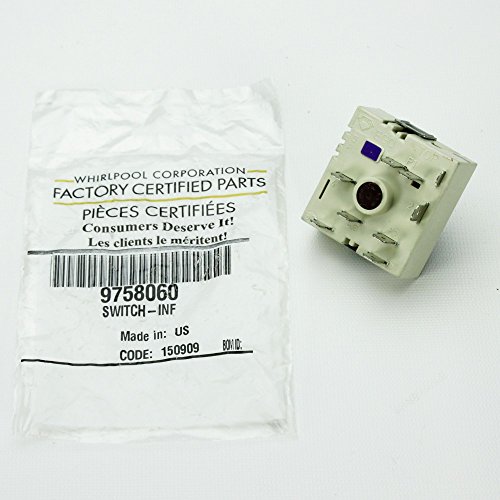 Whirlpool 9758060 Infinite Switch for Stove